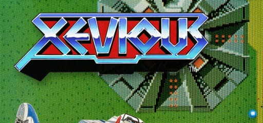Xevious game banner - find where to play in the cloud