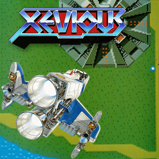 Xevious game banner