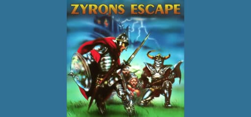 Zyrons Escape game banner - find where to play in the cloud