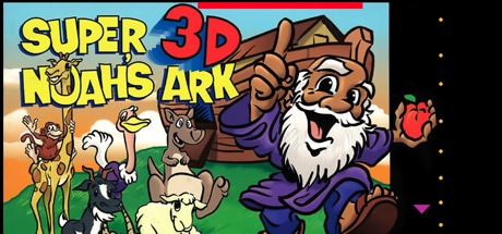 Super 3D Noah's Ark game banner - find where to play in the cloud