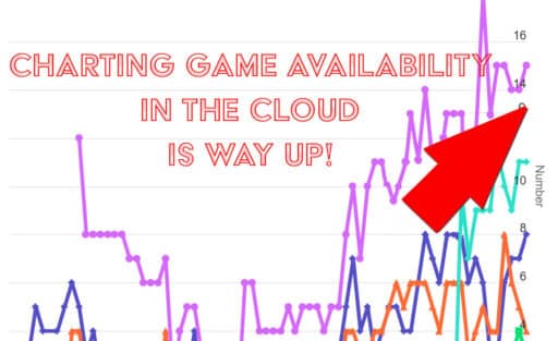 Charting Games Available to Play in the Cloud is Way Up