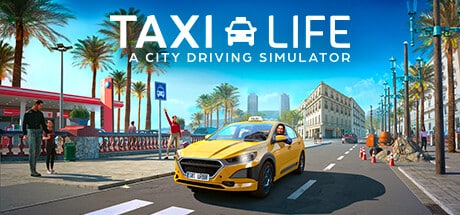 Taxi Life: A City Driving Simulator game banner