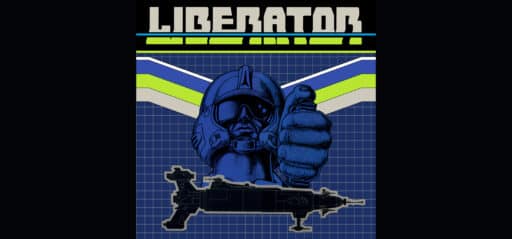 Liberator game banner - find where to play in the cloud