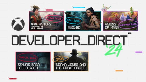 Xbox Developer Direct 2024 Banner