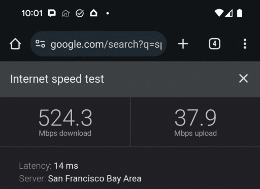 Home Internet Speed Test With Asymmetrical Speeds