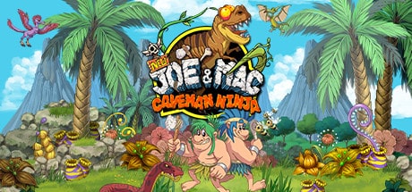 New Joe & Mac - Caveman Ninja game banner