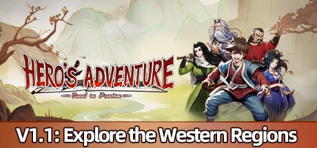 Hero's Adventure: Road to Passion game banner