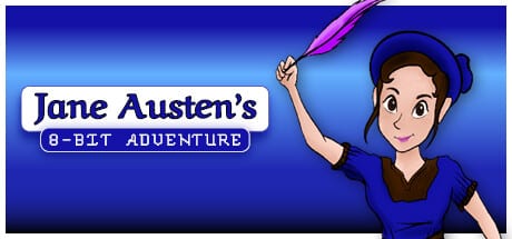 Jane Austen's 8-bit Adventure game banner - find where to play in the cloud