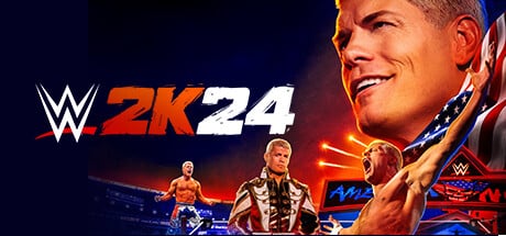 WWE 2K24 game banner