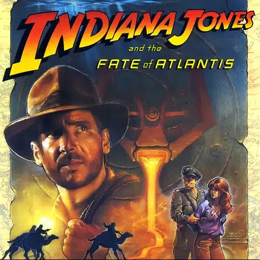 Indiana Jones and the Fate of Atlantis game banner