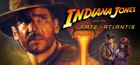 Indiana Jones and the Fate of Atlantis game banner - find where to play in the cloud