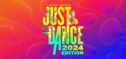 Just Dance 2024 game banner - find out where to play in the cloud