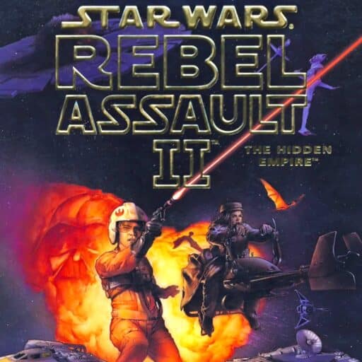 STAR WARS Rebel Assault II - The Hidden Empire game banner