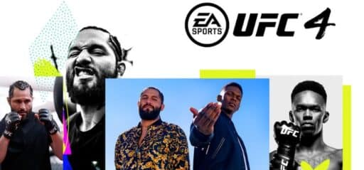 EA SPORTS UFC 4 game banner - find out how to play with cloud gaming