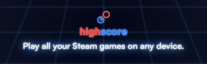Highscore Cloud Gaming Service Advertisement