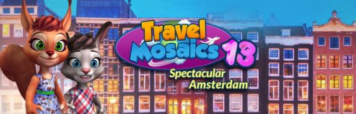 Travel Mosaics 13: Spectacular Amsterdam game banner