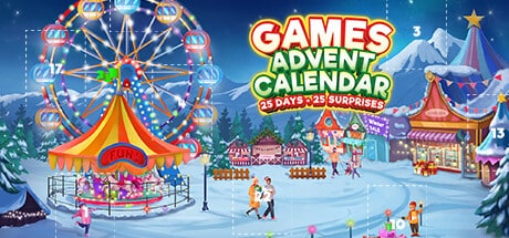 Games Advent Calendar - 25 Days - 25 Surprises game banner