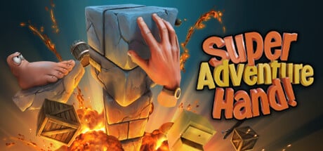 Super Adventure Hand game banner for cloud gaming