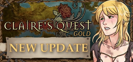 Claire's Quest: GOLD game banner