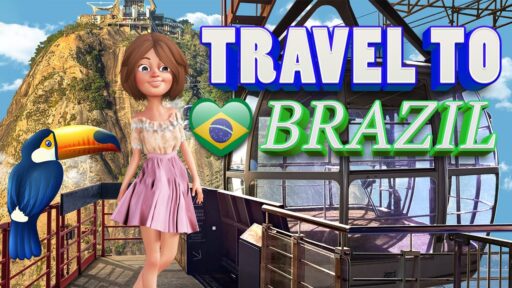 Travel to Brazil game banner