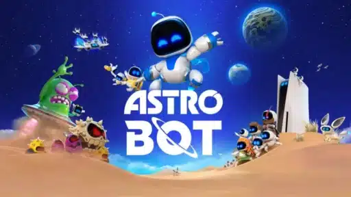 Astro Bot game banner