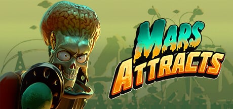 Mars Attracts game banner for cloud gaming