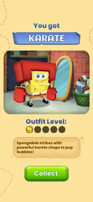 SpongeBob Bubble Pop Screen Capture