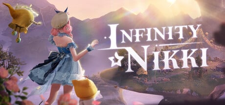 Infinity Nikki game banner - find where to play in the cloud