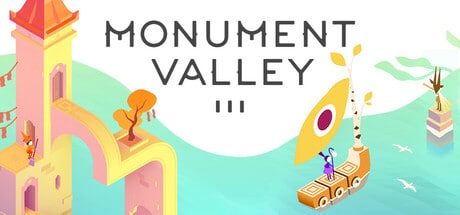 Monument Valley 3 game banner - find where to play in the cloud