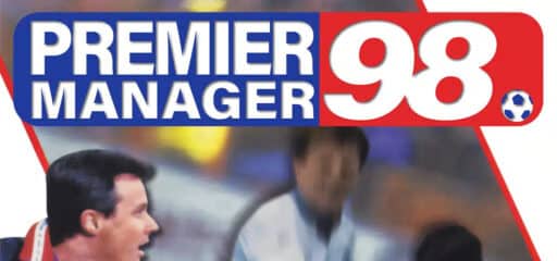 Premier Manager 98 game banner - find out how to play with cloud gaming
