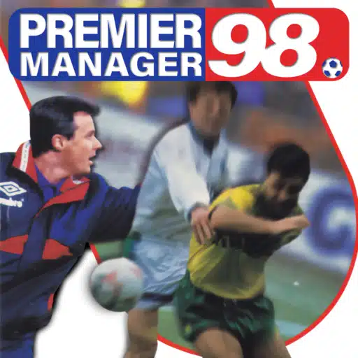 Premier Manager 98 game banner - find out how to play with cloud gaming