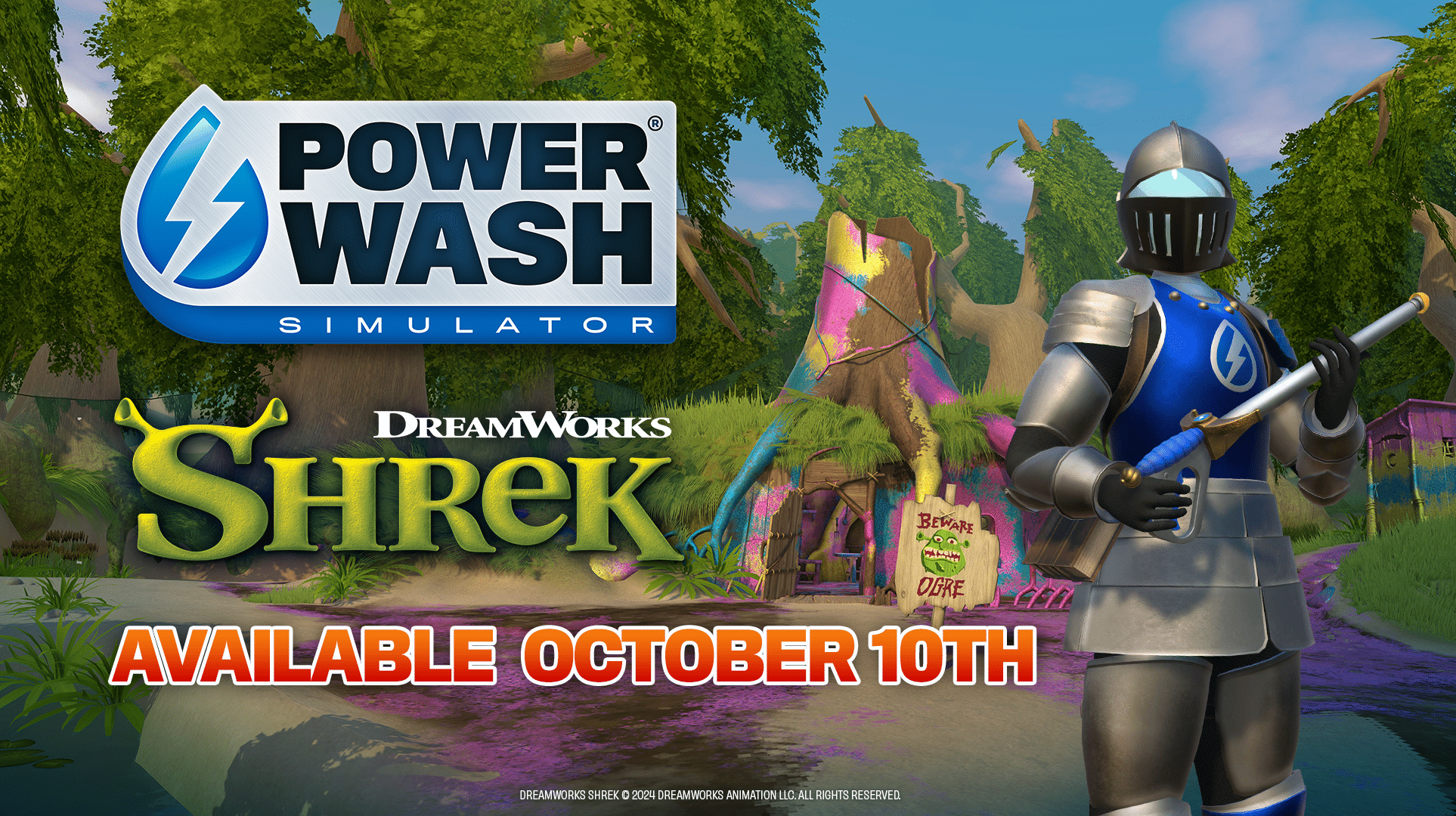 Shrek PowerWash Simulator