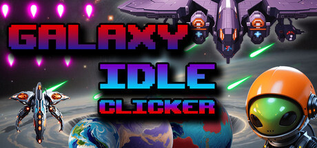 Galaxy Idle Clicker game banner for cloud gaming