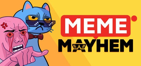 Meme Mayhem game banner