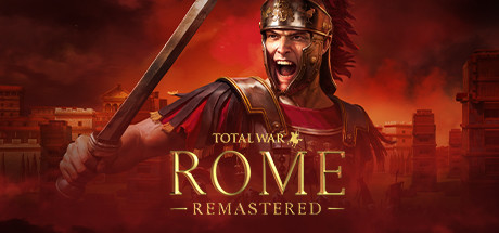 Total War: ROME REMASTERED game banner - find out how to play with cloud gaming