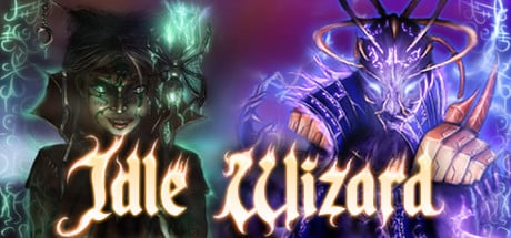 Idle Wizard game banner - find where to play in the cloud