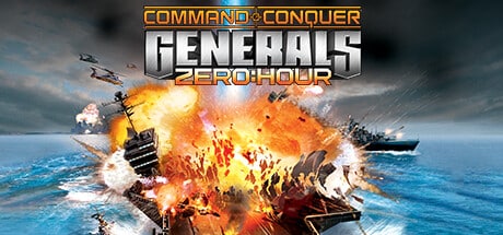 Command & Conquer Generals Zero Hour game banner - find out how to play with cloud gaming