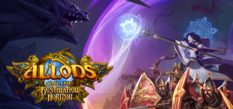 Allods Online game banner - find out how to play with cloud gaming