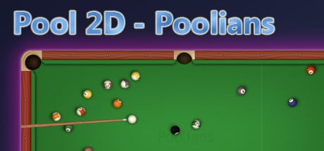 Pool 2D - Poolians game banner - find out how to play with cloud gaming