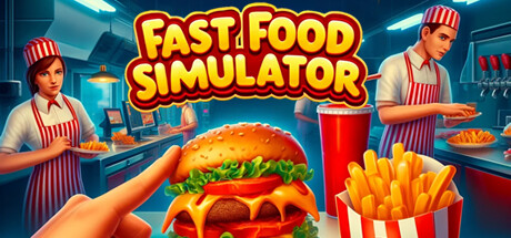 Fast Food Simulator game banner for cloud gaming