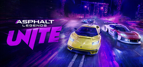 Asphalt Legends Unite game banner - find where to play in the cloud