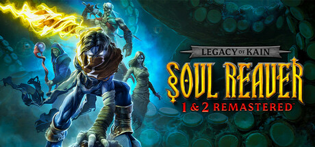 Legacy of Kain Soul Reaver 1 and 2 Remastered game banner for cloud gaming