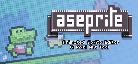 Aseprite game banner