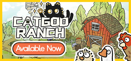 Cat God Ranch game banner