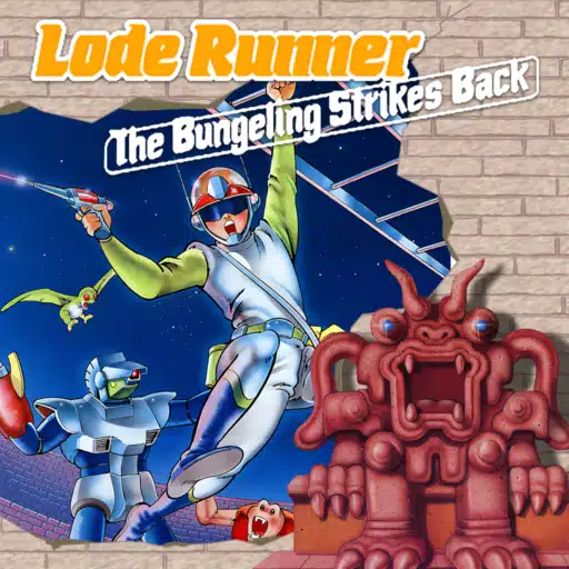 Lode Runner II: The Bungeling Strikes Back game banner