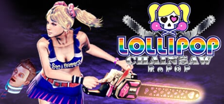 Lollipop Chainsaw RePOP game banner - find out how to play with cloud gaming