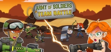 Army of Soldiers: Team Battle game banner