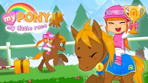 My Pony: My Little Race game banner - find out where to play in the cloud