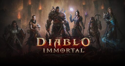 Diablo Immortal game banner - find out how to play with cloud gaming