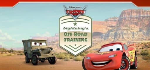 Disney-Pixar Cars: Lightning's Off-Road Training game banner - find where to play in the cloud
